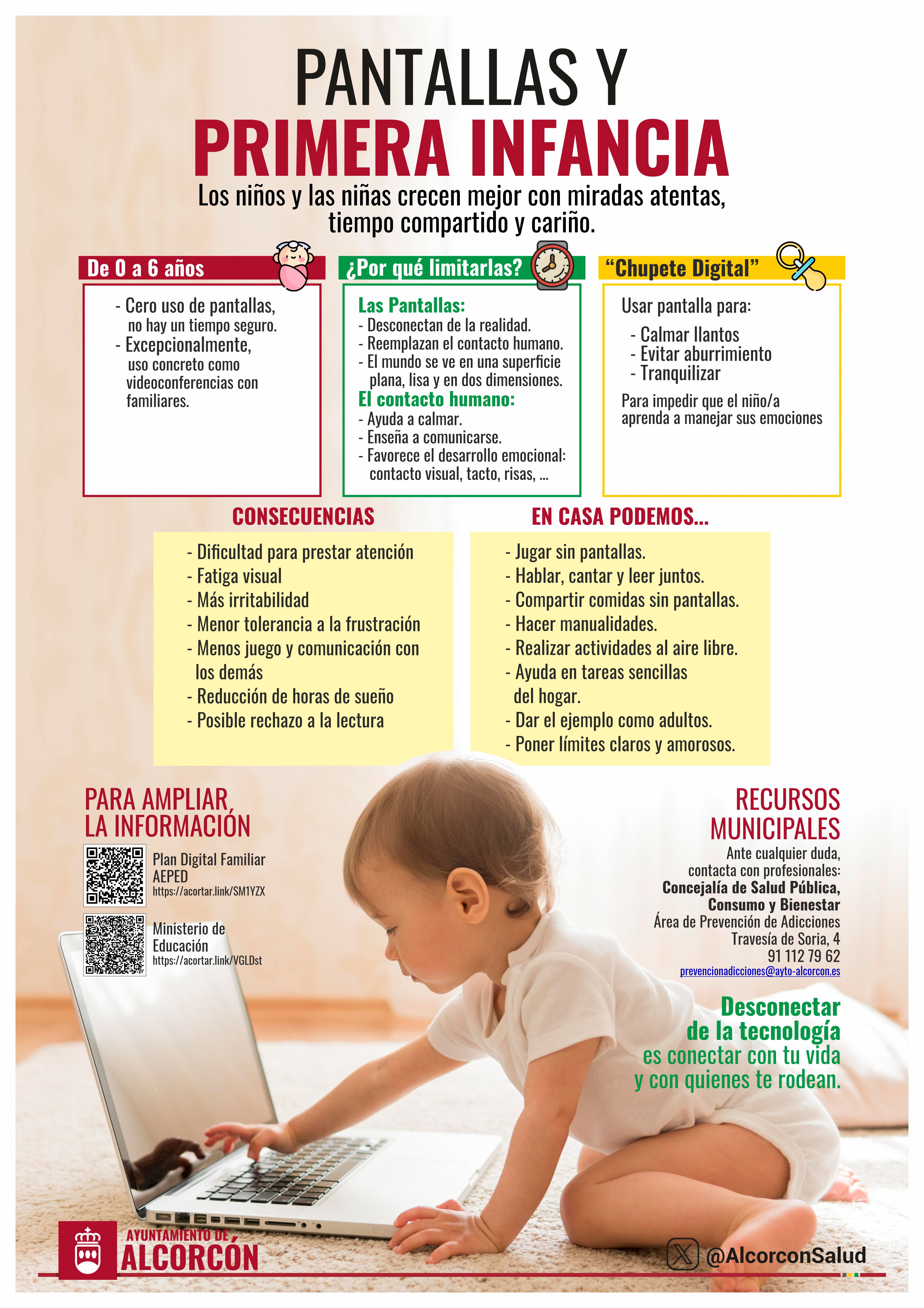 Pantallas y primera infancia