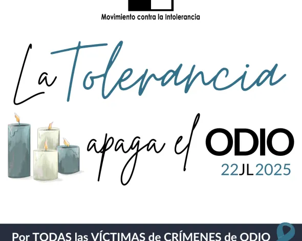 La tolerancia apaga el odio