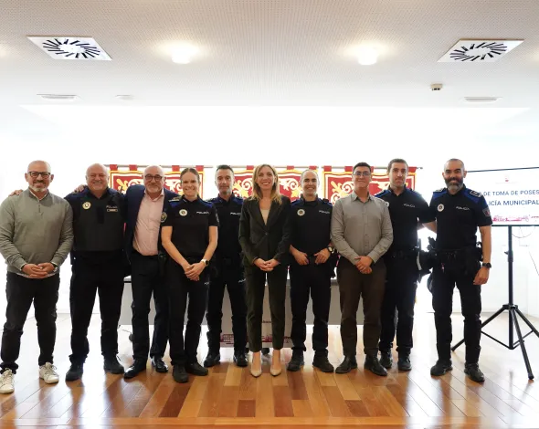 Toma posesión policías