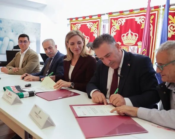 firma hermanamiento palestina