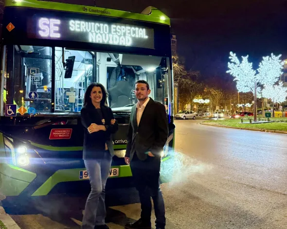 Movilidad servicio autobuse Navidad