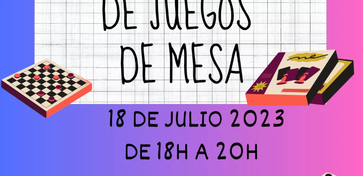 JUGANDO SE ENTIENDE LA GENTE. Tarde de juegos de mesa
