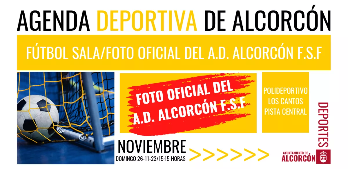 FÚTBOL SALA/Foto Oficial del  A.D. ALCORCÓN F.S.F