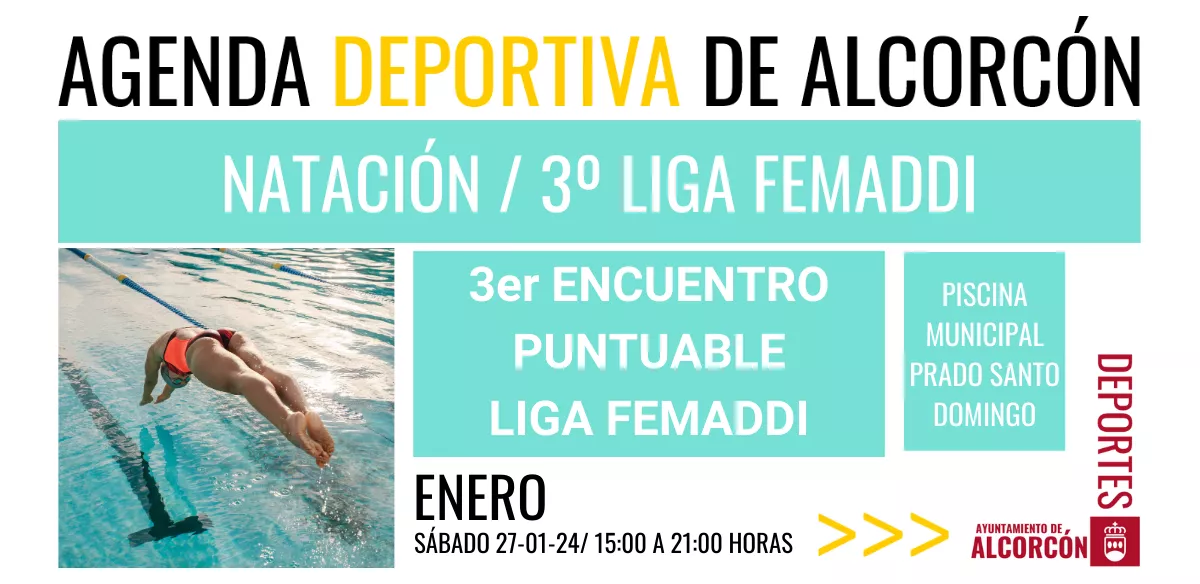 NATACIÓN / 3º LIGA FEMADDI 