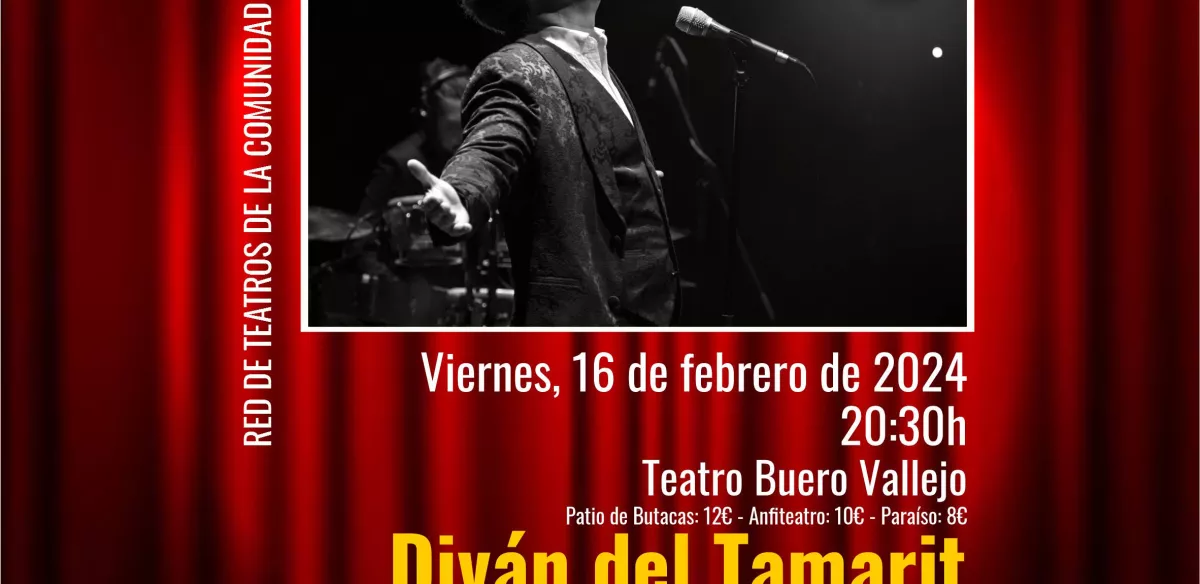   Diván Del Tamarit con Juan Valderrama. Viernes, 16 de febrero