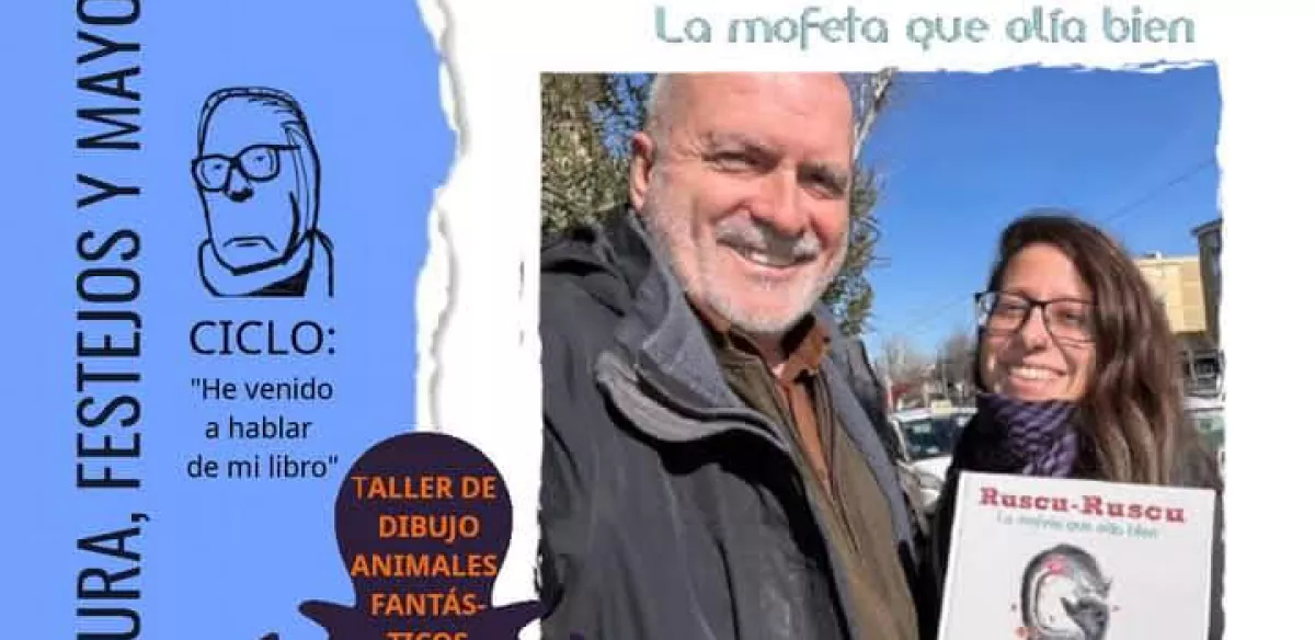 HE VENIDO A HABLAR DE MI LIBRO:  "RUSCU-RUSCU, La mofeta que olía bien” 