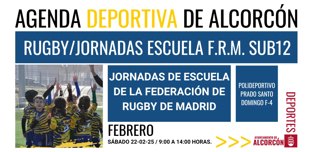 RUGBY/JORNADAS ESCUELA F.R.M. SUB12 