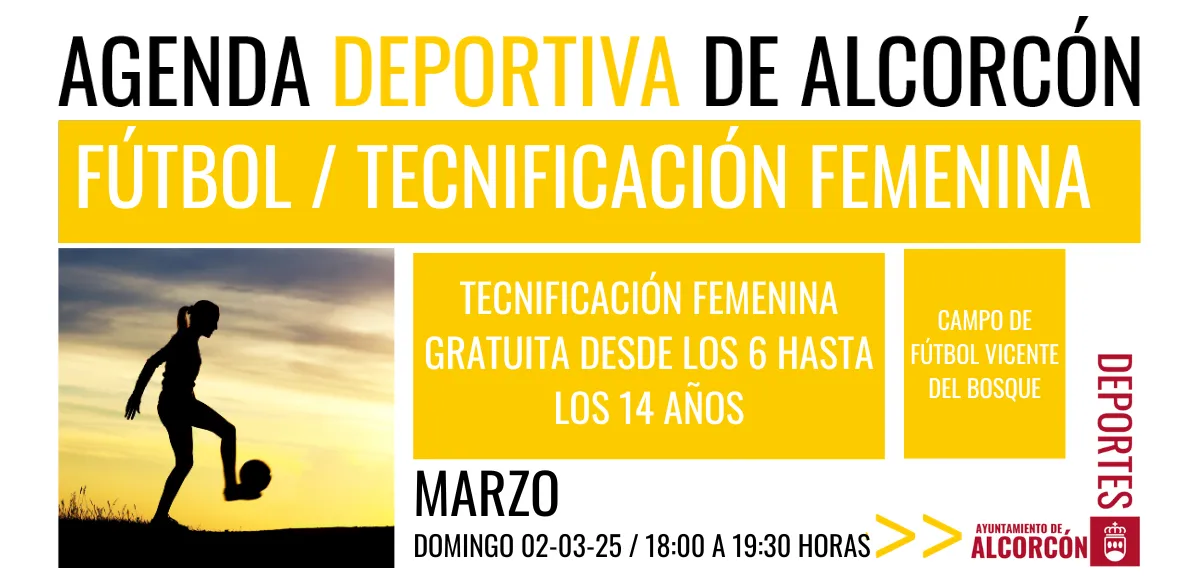 FÚTBOL / TECNIFICACIÓN FEMENINA  