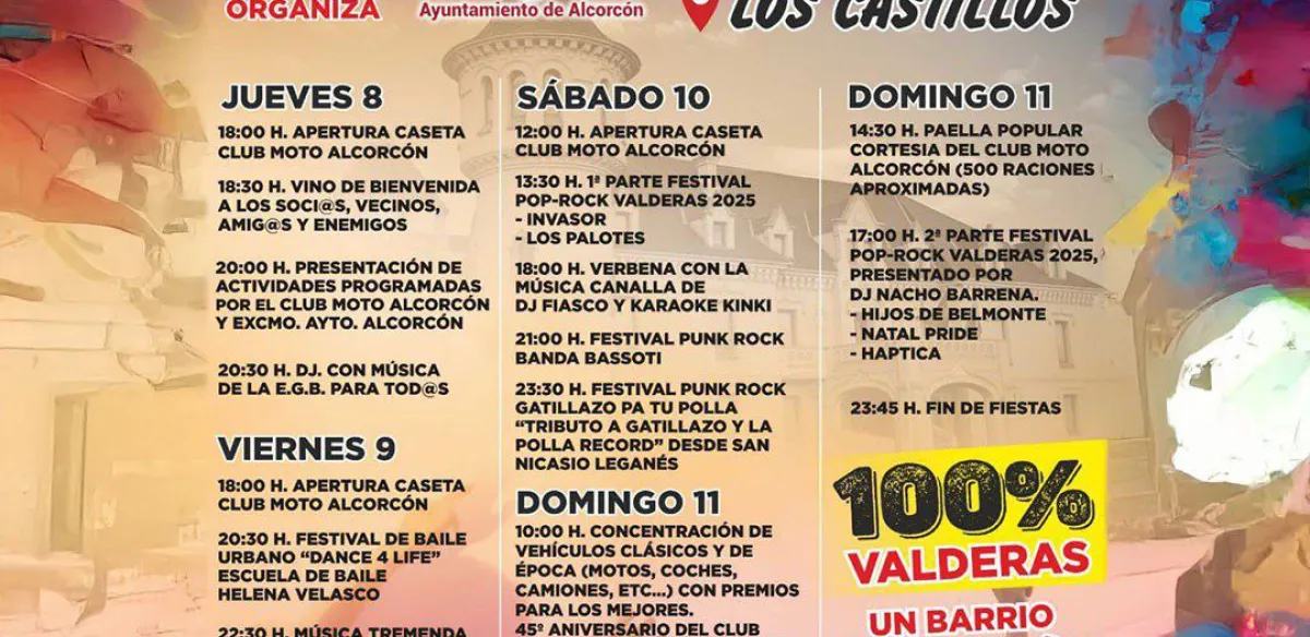 FIESTAS DEL BARRIO DE SAN JOSÉ DE VALDERAS