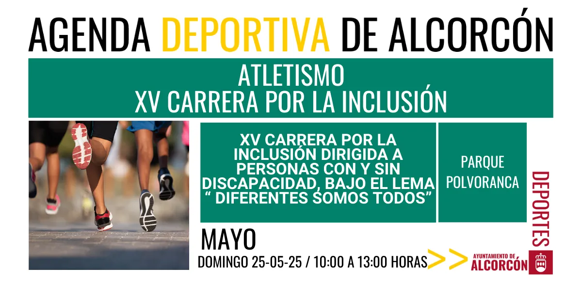ATLETISMO / XV CARRERA POR LA INCLUSIÓN