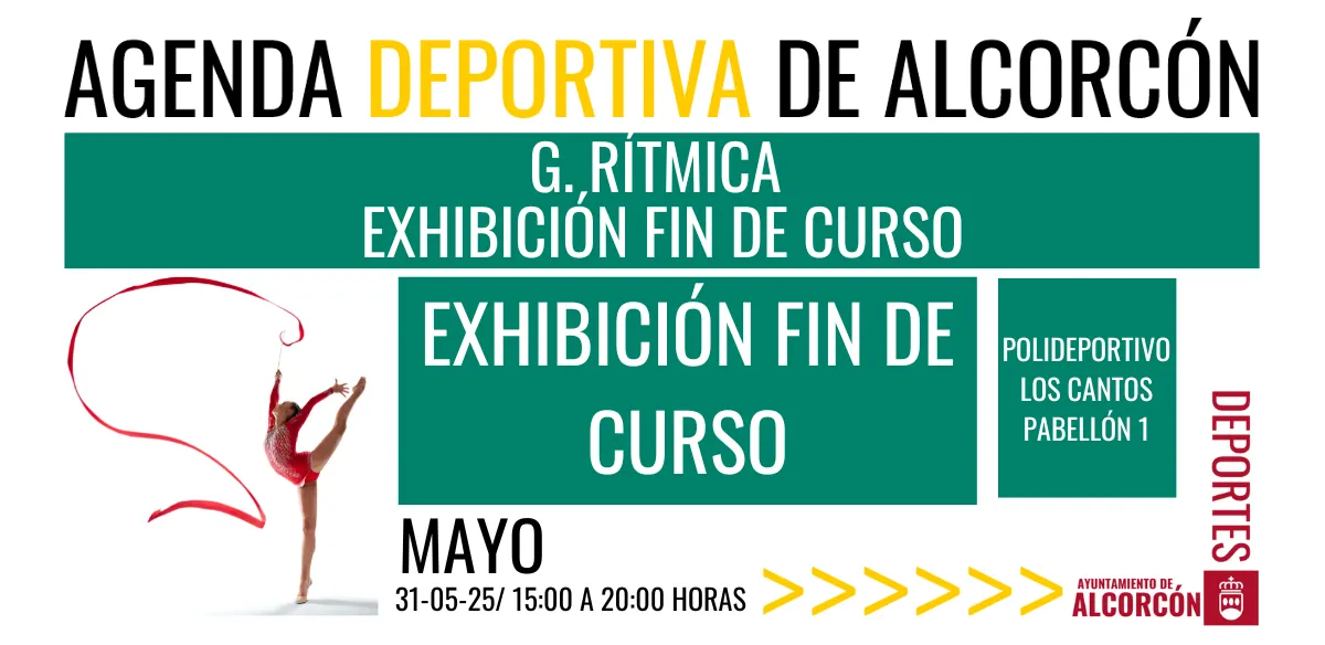 GIMNASIA RÍTMICA / EXHIBICIÓN FIN DE CURSO