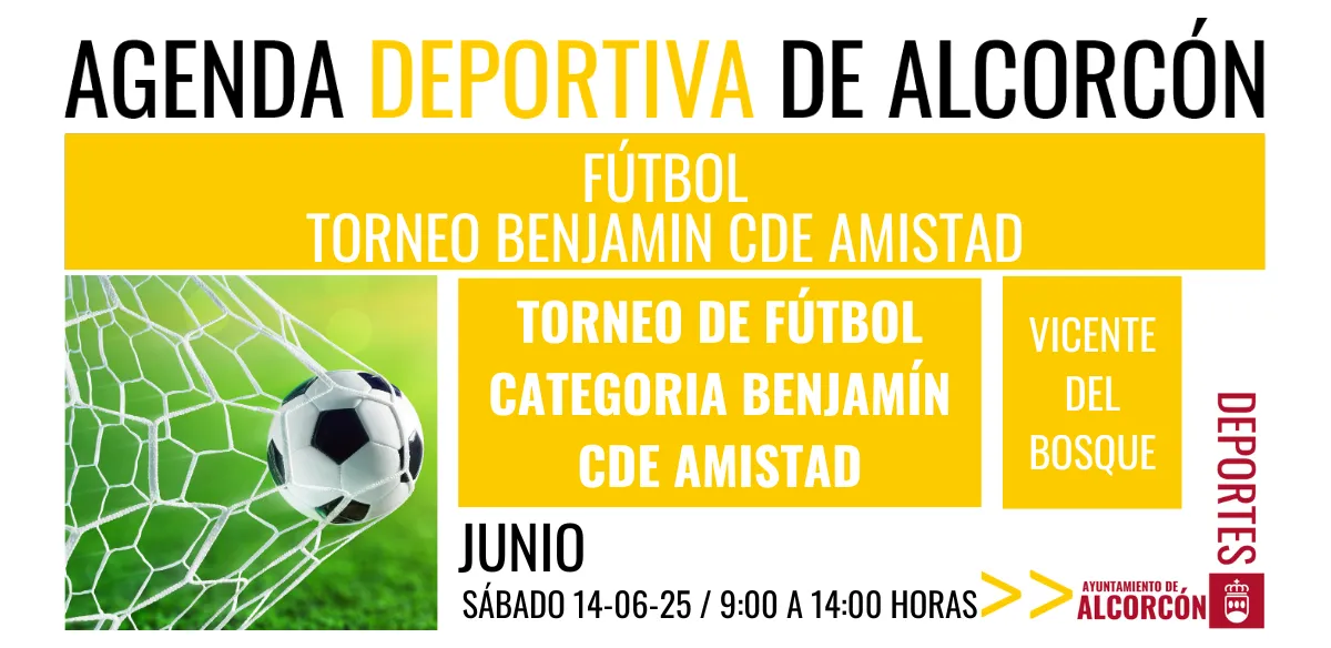 FÚTBOL/ TORNEO BENJAMIN CDE AMISTAD