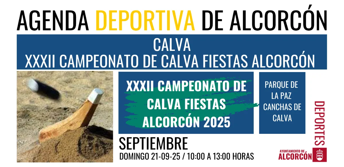 CALVA / XXXII CAMPEONATO DE CALVA FIESTAS ALCORCÓN 