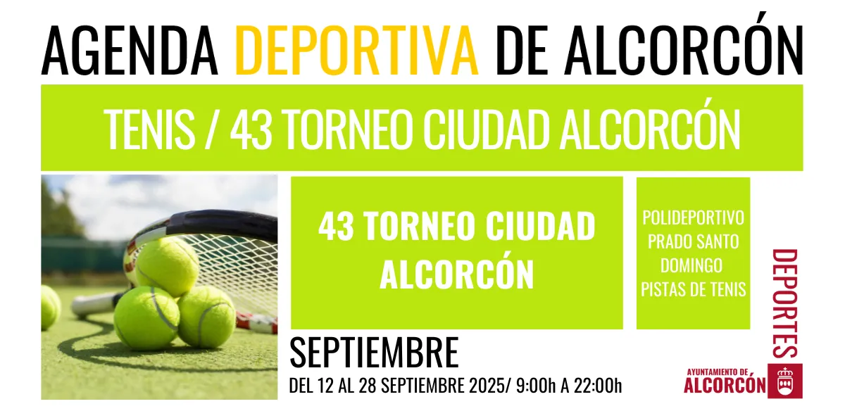 TENIS / 43 TORNEO CIUDAD ALCORCÓN