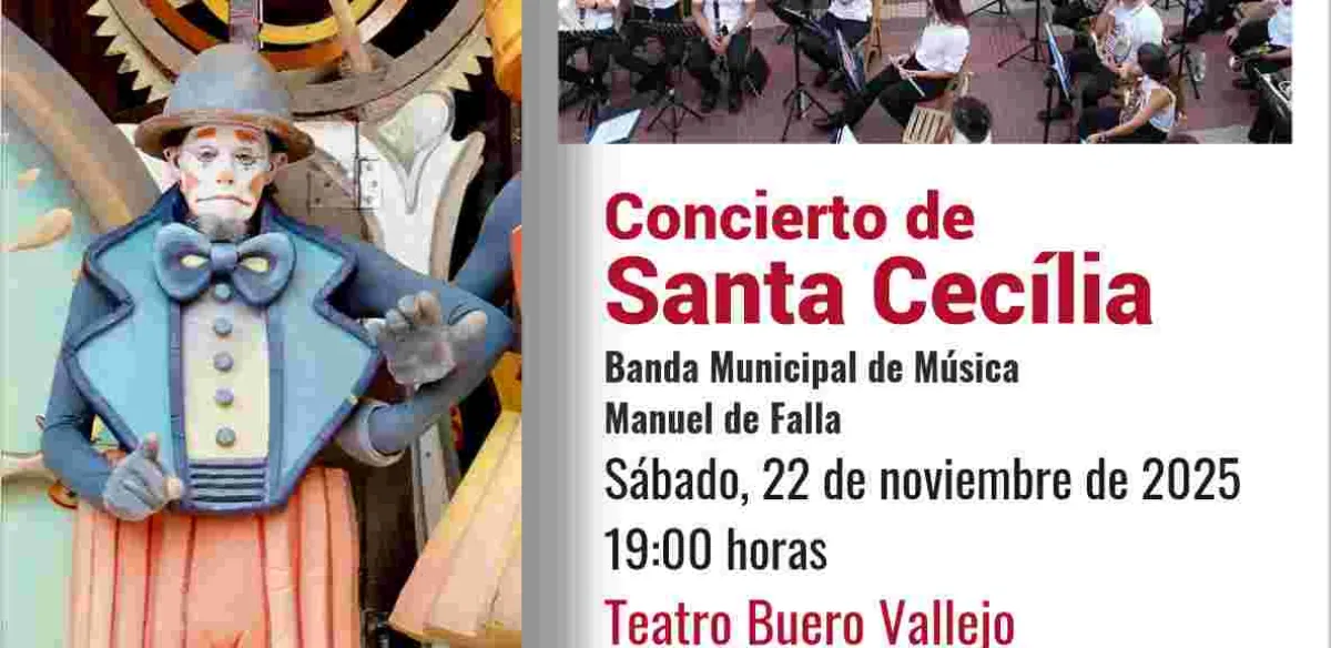 Concierto de Santa Cecilia. Banda Municipal Manuel de Falla 