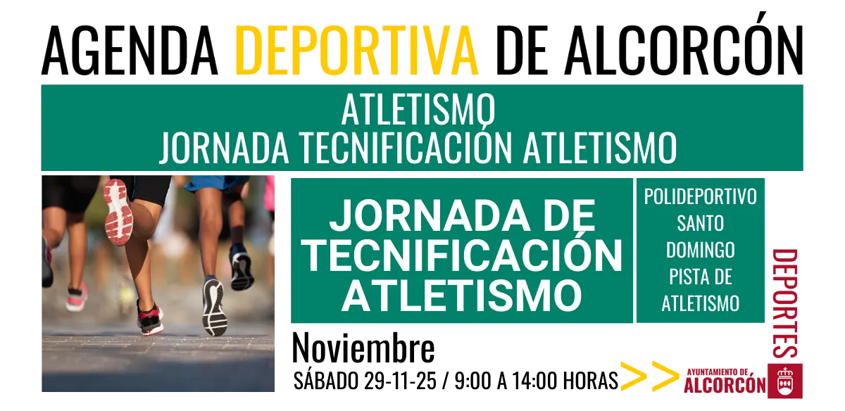 ATLETISMO / JORNADA TECNIFICACIÓN ATLETISMO 