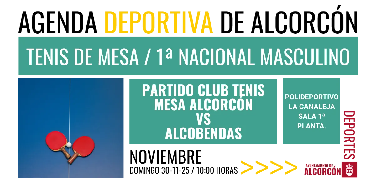 TENIS DE MESA / 1ª NACIONAL MASCULINO