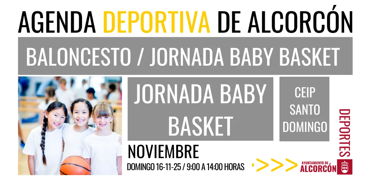 ACTIVIDAD: BALONCESTO / JORNADA BABY BASKET 
