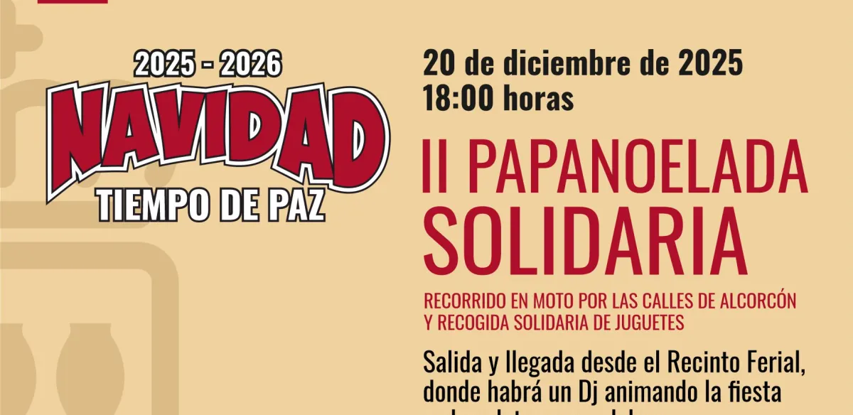 LA AGENDA DE LA NAVIDAD: II PAPANOELADA SOLIDARIA 