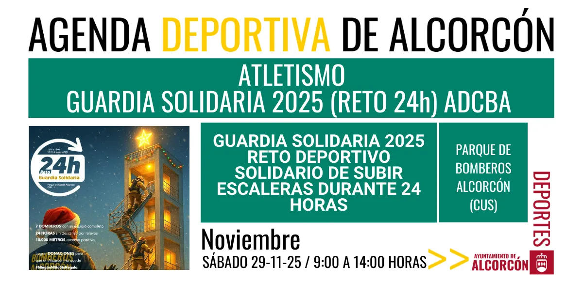 ATLETISMO / GUARDIA SOLIDARIA 2025 (RETO 24h) ADCBA 