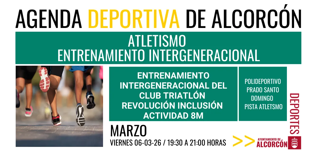 ATLETISMO /ENTRENAMIENTO INTERGENERACIONAL