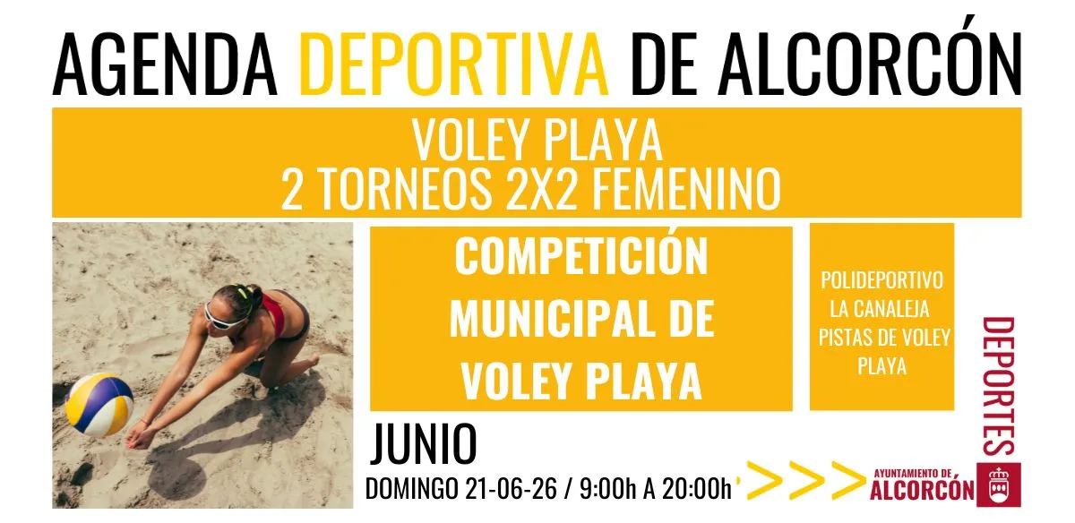 VOLEY PLAYA/ 2 TORNEOS 2X2 FEMENINO 