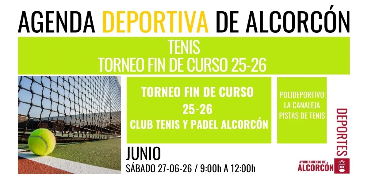 TENIS/ TORNEO FIN DE CURSO 25-26 