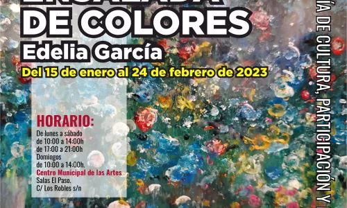 Exposición de pintura: “Ensalada de colores” Edelia García
