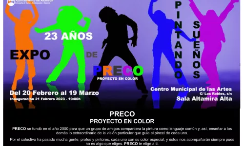 Exposición de pintura: Pintando sueños por el colectivo PRECO (Proyecto en color)