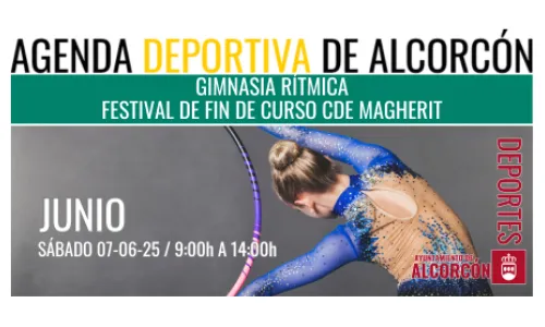 GIMNASIA RITMICA/FESTIVAL DE FIN DE CURSO CDE MAGHERIT