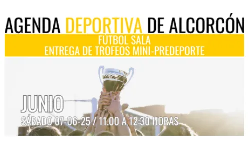 FÚTBOL SALA / ENTREGA DE TROFEOS MINI-PREDEPORTE