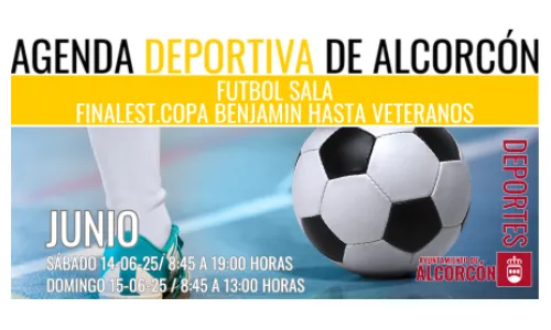 FUTBOL SALA/FINALES T.COPA BENJAMIN HASTA VETERANOS Y ENTREGA DE TROFEOS TEMPORADA 24-25