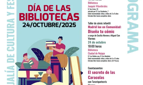 Celebra el día de las Bibliotecas con nosotros 