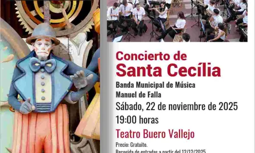 Concierto de Santa Cecilia. Banda Municipal Manuel de Falla 