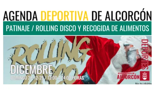 PATINAJE / ROLLING DISCO – RECOGIDA DE ALIMENTOS 