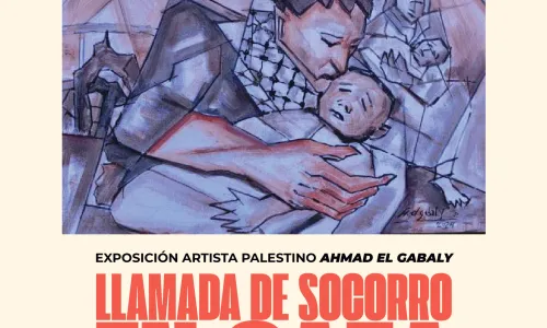 Exposición de Pintura: Llamada de Socorro en Gaza. Ahmed Gabaly