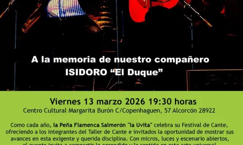 Concierto Flamenco. Peña Salmerón lLa Uvita