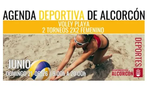 VOLEY PLAYA/ 2 TORNEOS 2X2 FEMENINO 
