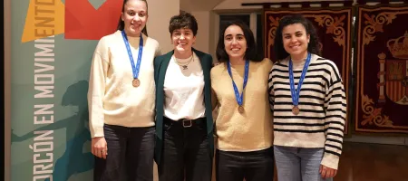 Recepción jugadoras