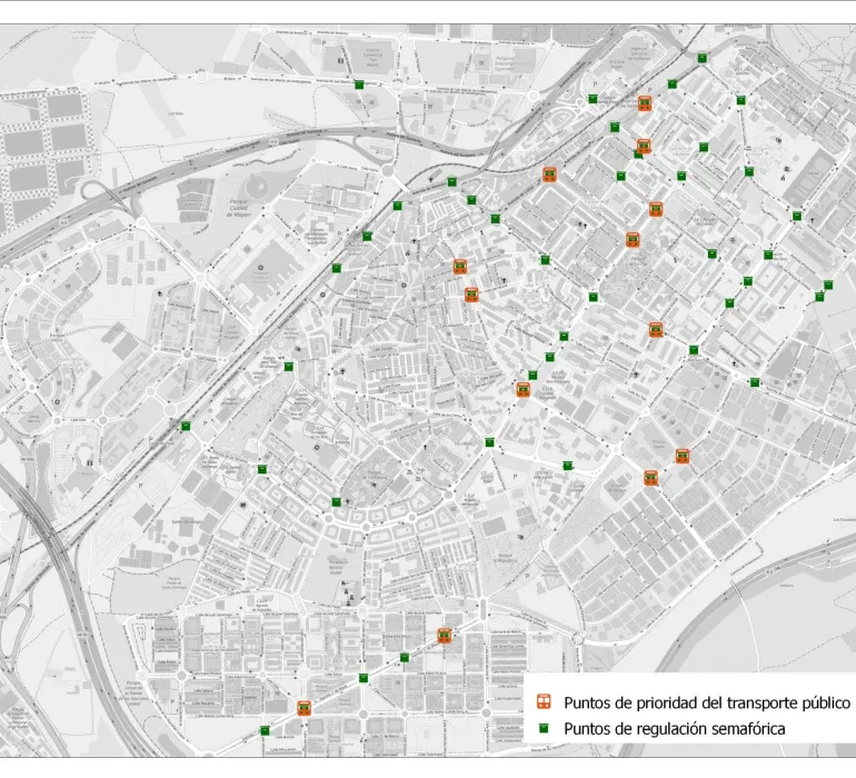 Cartel cruces semafóricos