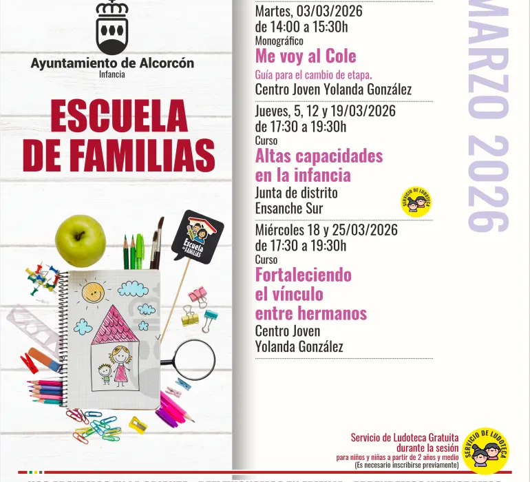 Escuela de Familias - marzo-2026