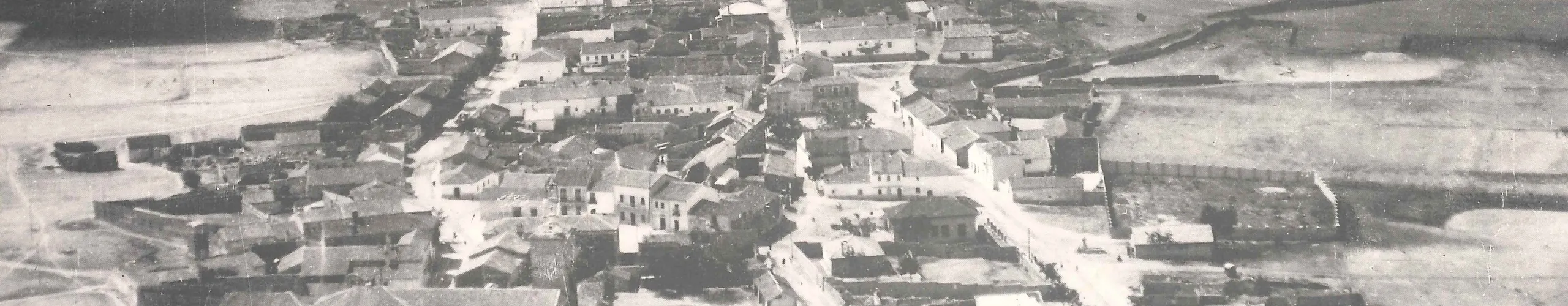 histoire d'Alcorcón vue aérienne de 1945