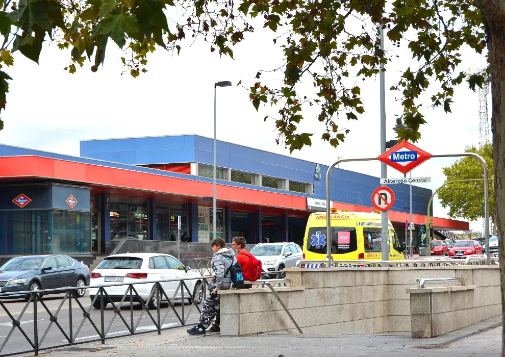 Alcorcón en transports en commun